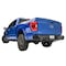 Fab Fours 21-C F150 PREMIUM REAR BUMPER W/PRE-DRILLED SENSOR HOLES MATTE BLACK POWDER COAT FF21-W5051-1 - alternate 3